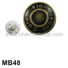 MB48 - "Calvin Klein Jeans" Metal Button